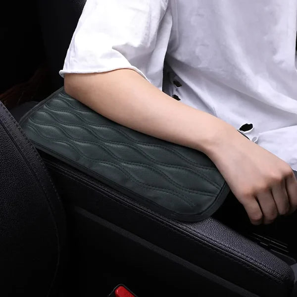 Memory Cotton Leather Car Armrest Box Pad(Universal style)