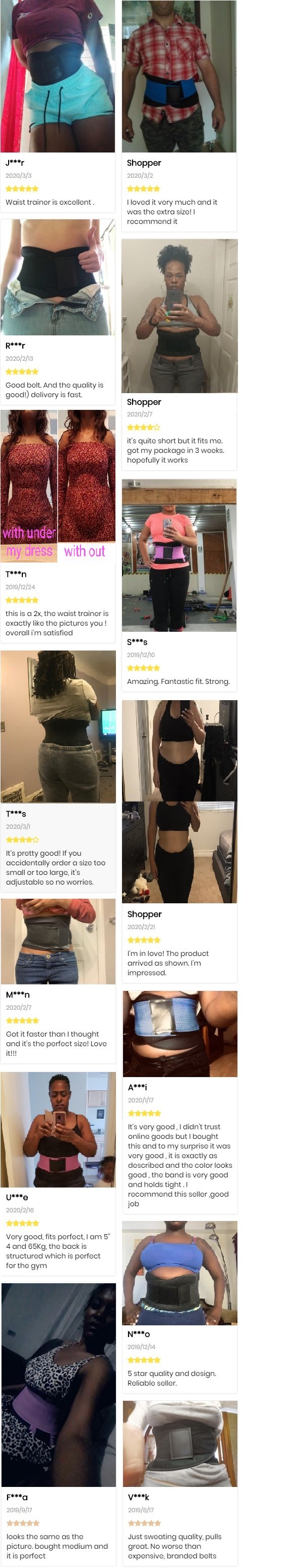 2021 Upgraded High Quality Tummy Trimmer Sliming Belt