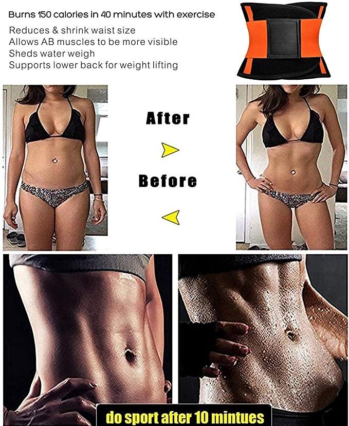 2021 Upgraded High Quality Tummy Trimmer Sliming Belt