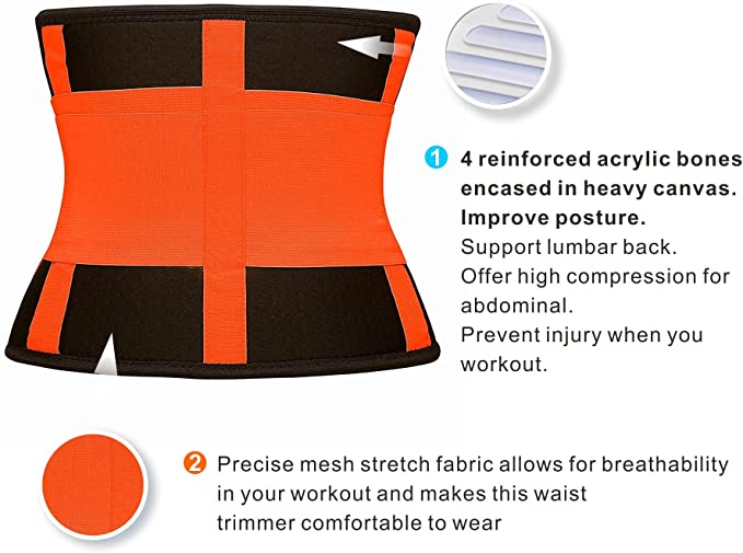 2021 Upgraded High Quality Tummy Trimmer Sliming Belt