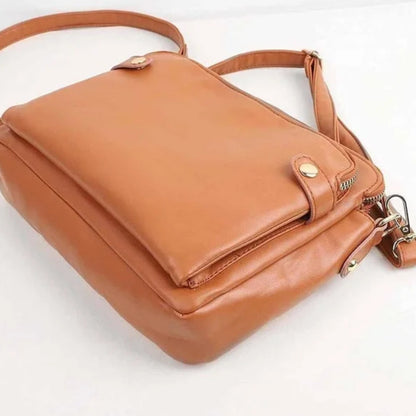 Three-Layer Leather Crossbody Shoulder- Christmas Sales-700KSH off !