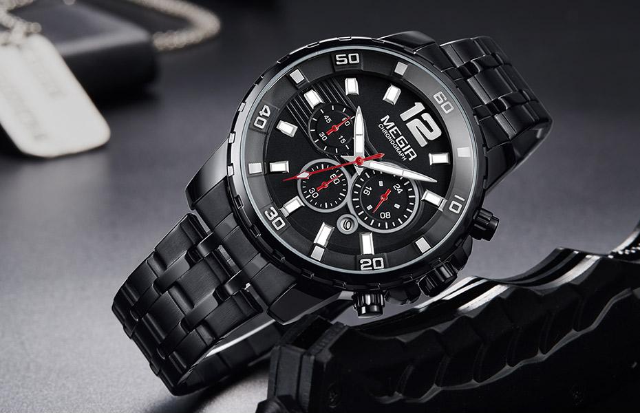 Men's Quartz Business Wristwatch