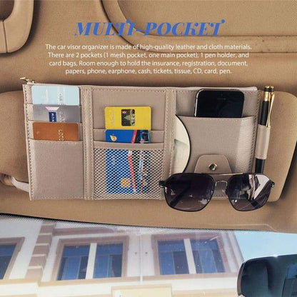 [Buy 1 Get 1 FREE] Car Sun Visor Storage Clip