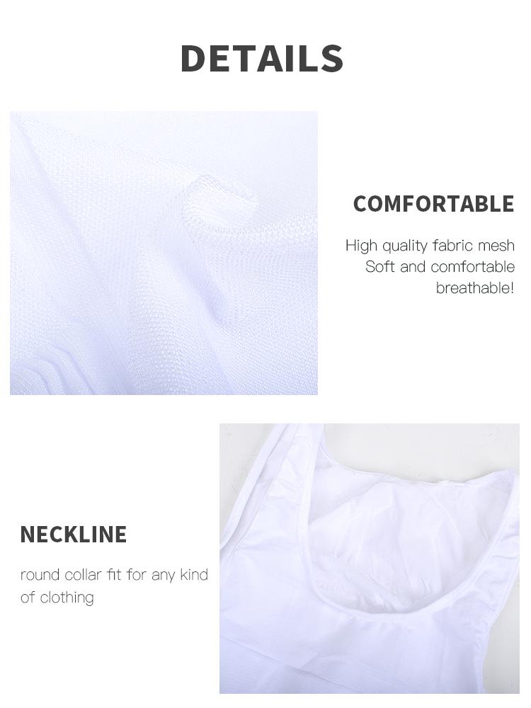 Men's Slimming Body Shaper Vest Shirt Abdomen Slim【White Color】