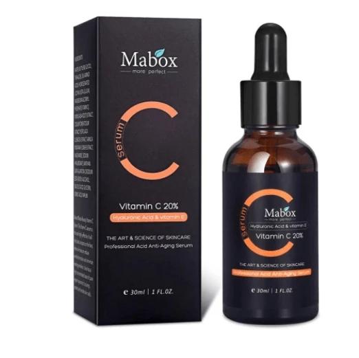 Mabox Vitamin C Serum; Mabox 2.5% Retinol Moisturizer Face Cream